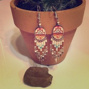 Southwestern/Boho Style Earrings NWOT